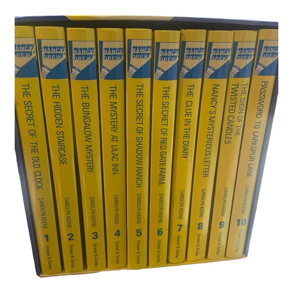 Nancy Drew Books 1-10 Box Set The Nancy Drew Mystery Stories Collection - Picture 3 of 7